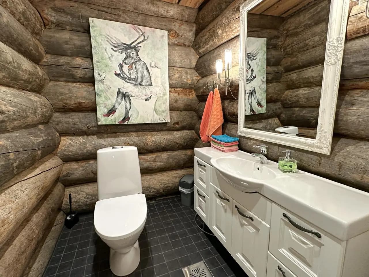 Bathroom in the villa