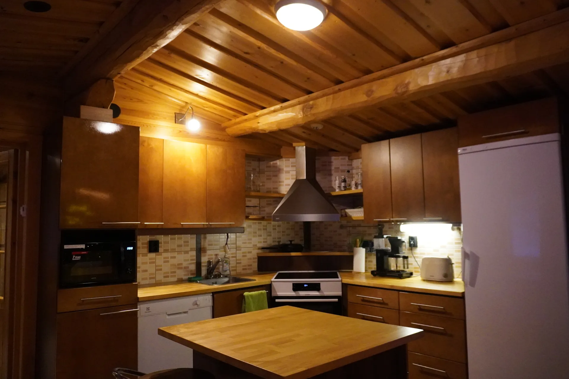 Modern kitchen overview