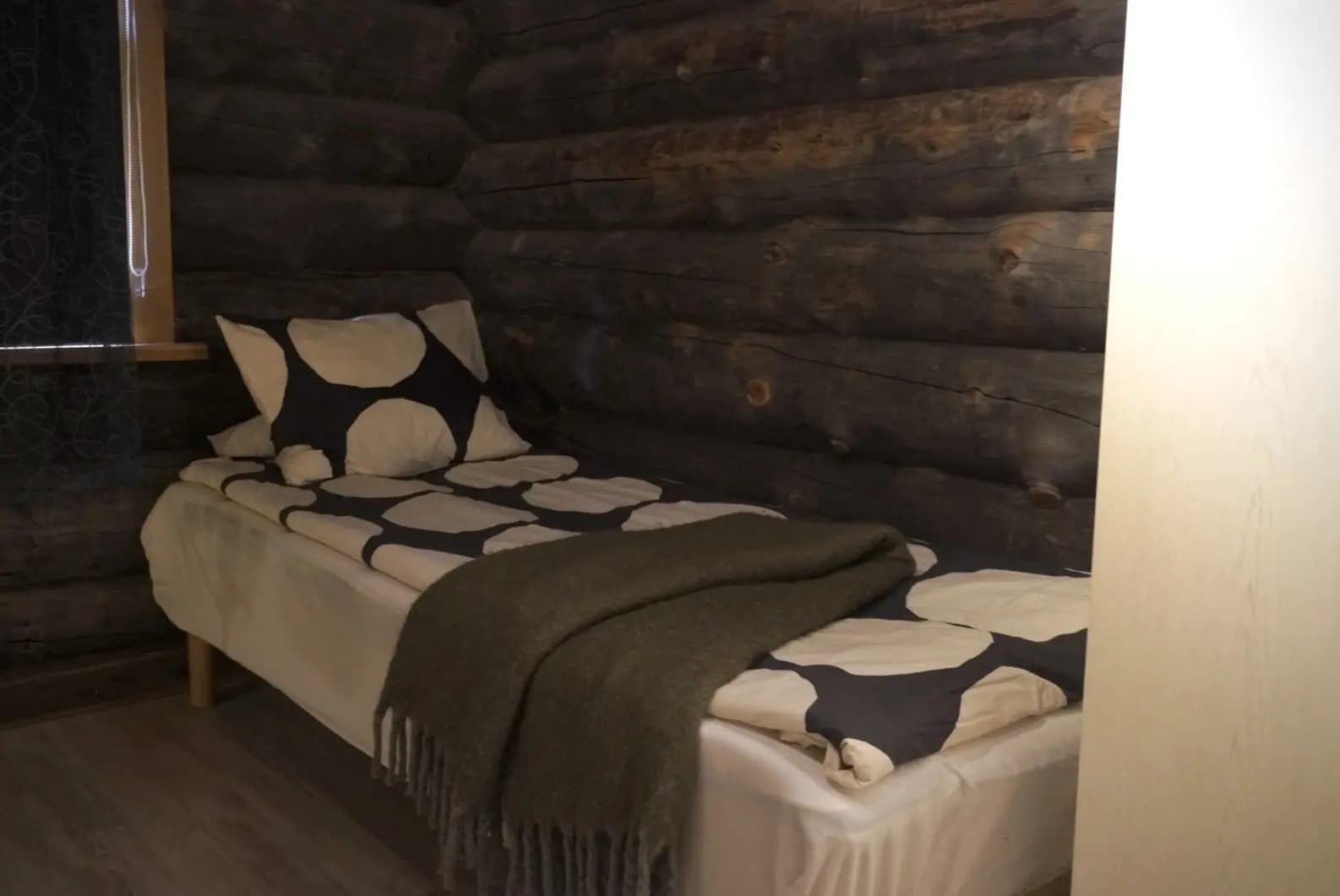 Single bed in master bedroom